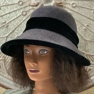 Arlin 100% Wool Gray & Black Bucket Hat Buy Reiss Grey Felicity Felted-Wool Bucket Hat from Next USA main image 4